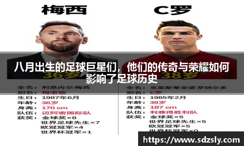 八月出生的足球巨星们，他们的传奇与荣耀如何影响了足球历史